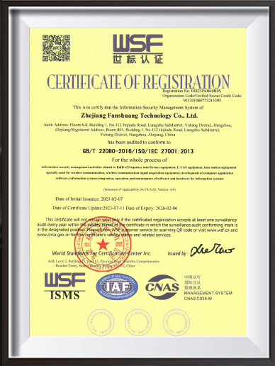 Management System Certificate